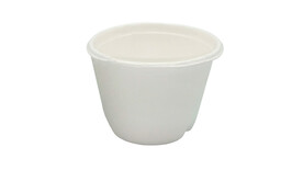 Dressingbecher, Bagasse, rund, A-Nr.: 12787 - 01