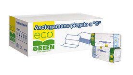 Falthandtuch, C-Falz, H3, 1-lagig, grau, Recyclingmaterial, 3.600 Stk./Karton, A-Nr.: 16004 Falthandtuch, C-Falz, H3, 1-lagig, grau, Recyclingmaterial, 3.600 Stk./Karton, A-Nr.: 16004 - 01