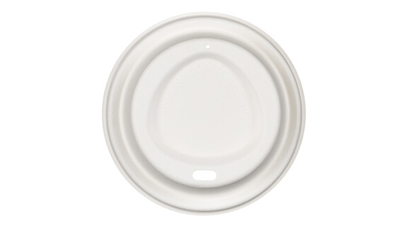 Deckel, Bagasse, Ø 80 mm, weiß, A-Nr.: 10882 - 02