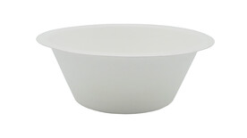 Menüschale to go, 950 ml, Bagasse, Ø 175 mm, 67 mm, weiß, A-Nr.: 95097 - 01